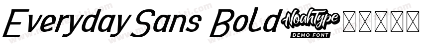 EverydaySans Bold字体转换